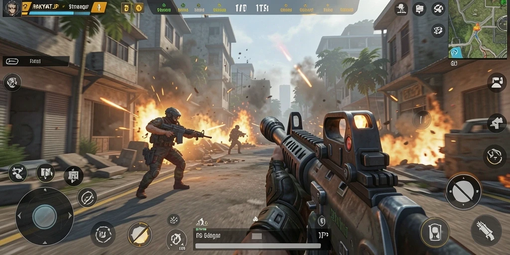 Tangkapan layar utama dari gameplay RAKYATJP yang mendebarkan.